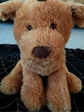 Gund Plush Dog in Light Brown - Soft Floppy Ears